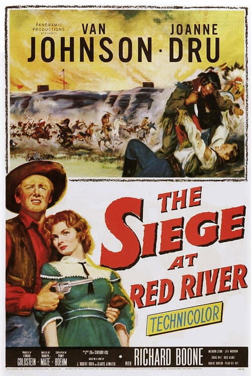 The Siege at Red River poster