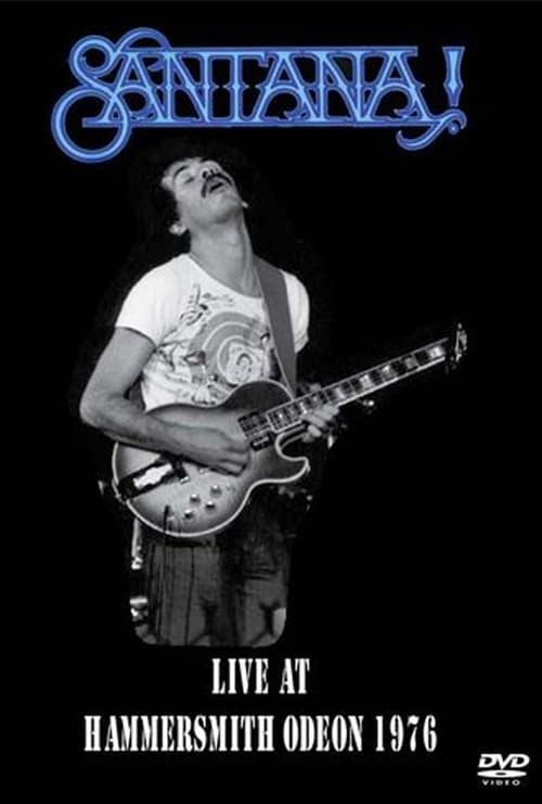 Santana Live at Hammersmith Odeon, December 15th, 1976 poster
