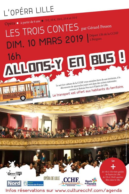 Trois Contes - Pesson poster