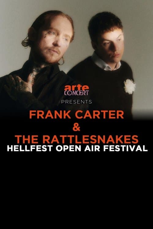 Frank Carter and the Rattlesnakes - Hellfest 2024 poster