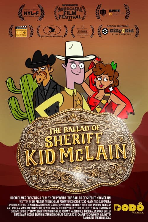 The Ballad of Sheriff Kid McLain poster
