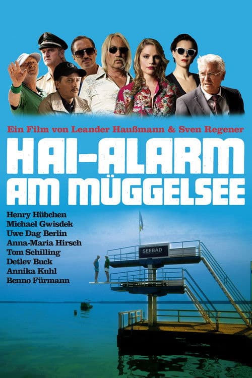 Hai-Alarm am Müggelsee poster