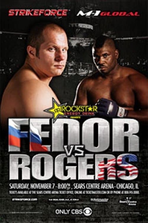 Strikeforce: Fedor vs. Rogers poster