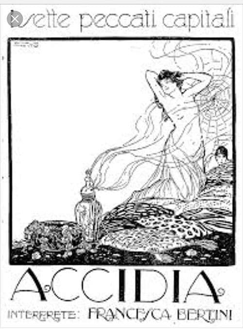 L'accidia poster