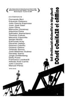Donde comienza el camino poster