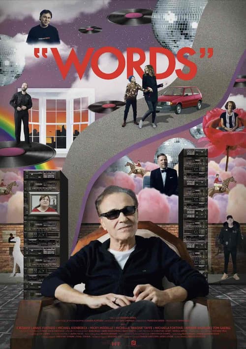"WORDS" poster