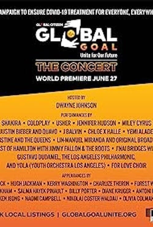 Global Goal: Unite for Our Future | The Concert poster
