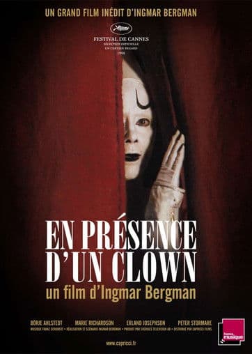 I sällskap med en clown poster
