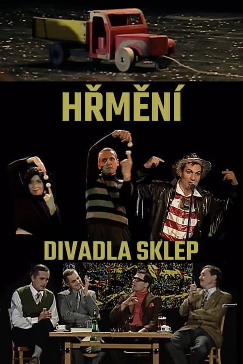 Hřmění divadla Sklep poster