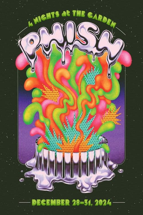 Phish 2024-12-31 Madison Square Garden, New York, NY poster