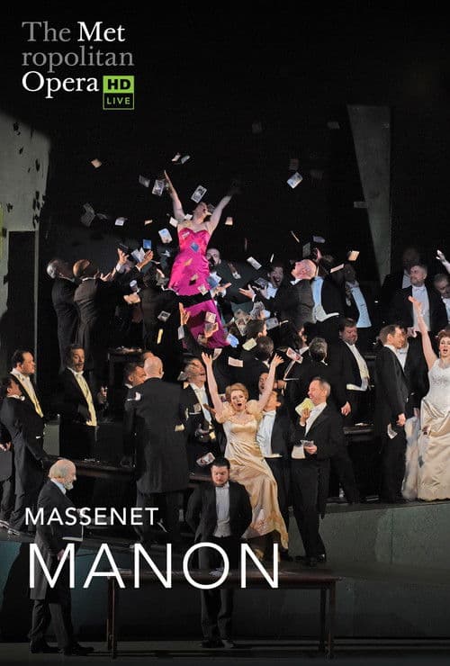 The Metropolitan Opera: Manon poster