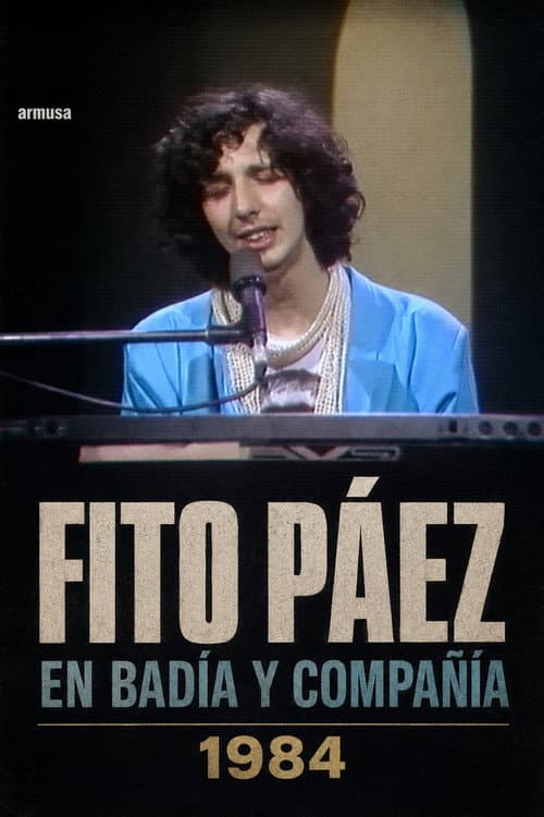 Fito Páez at Badía & Compañía poster