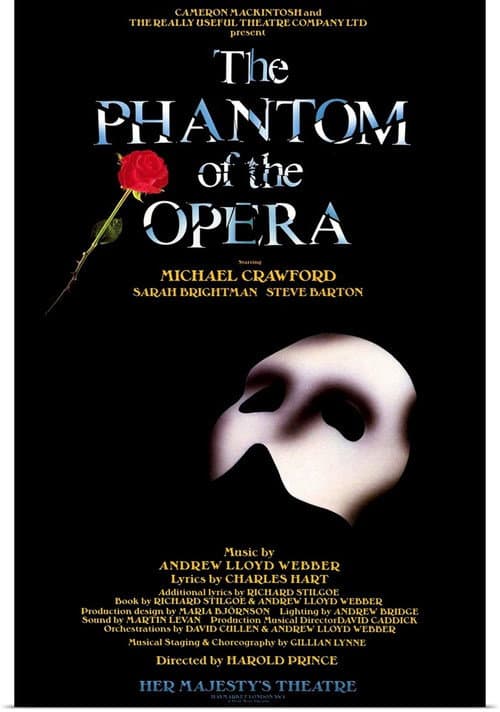The Phantom of the Opera poster