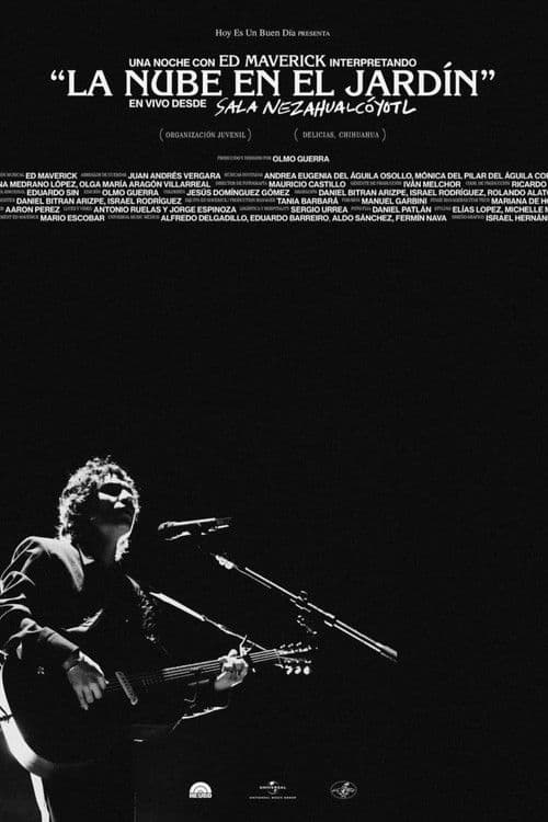Ed Maverick: La nube en el jardín en vivo desde la Sala Nezahualcóyotl poster