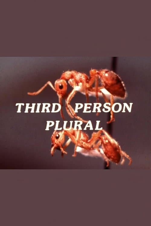 Third Person Plural poster