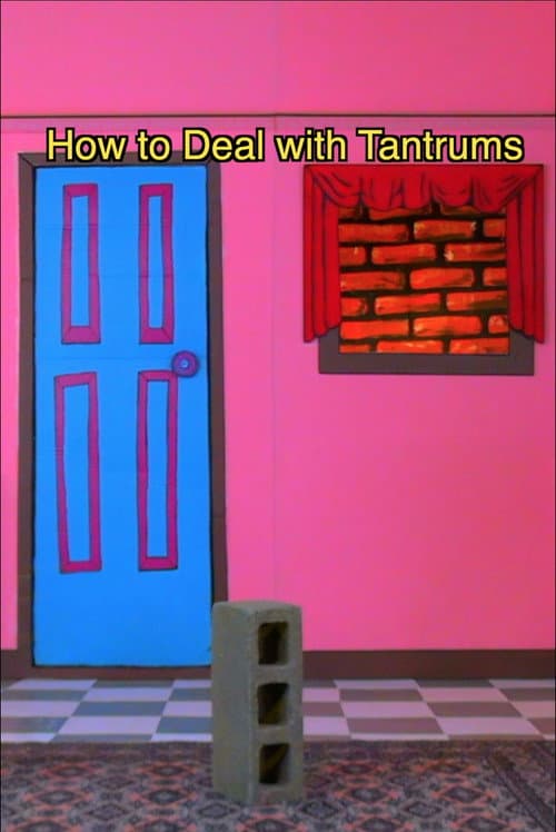 How to Deal with Tantrums poster