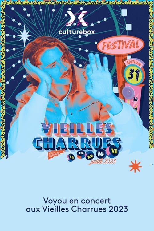 Voyou en concert aux Vieilles Charrues 2023 poster