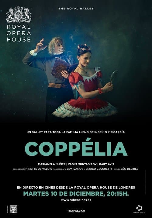 Royal Opera House: Coppélia poster