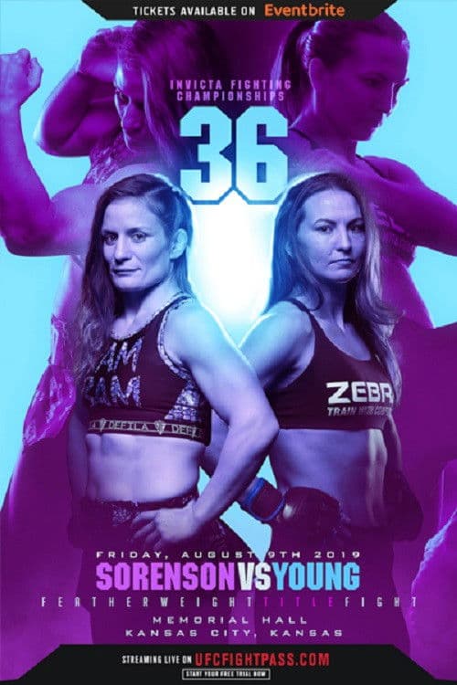 Invicta FC 36: Sorenson vs. Young poster