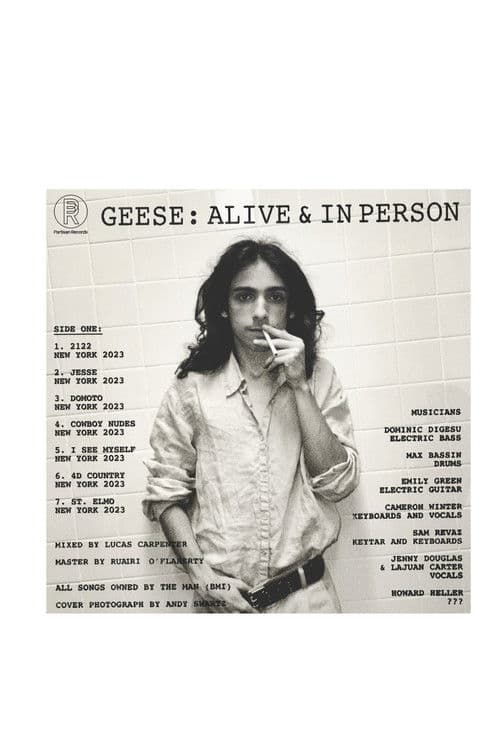 Geese - Alive & In Person poster