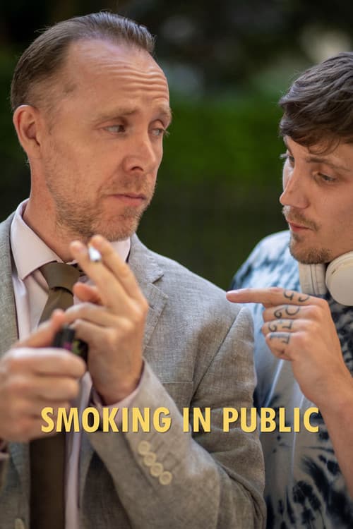 Smoking in public poster