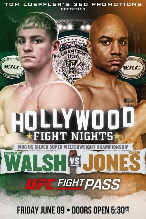 Callum Walsh vs. Carson Jones poster