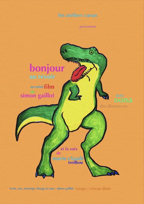 Bonjour au revoir poster