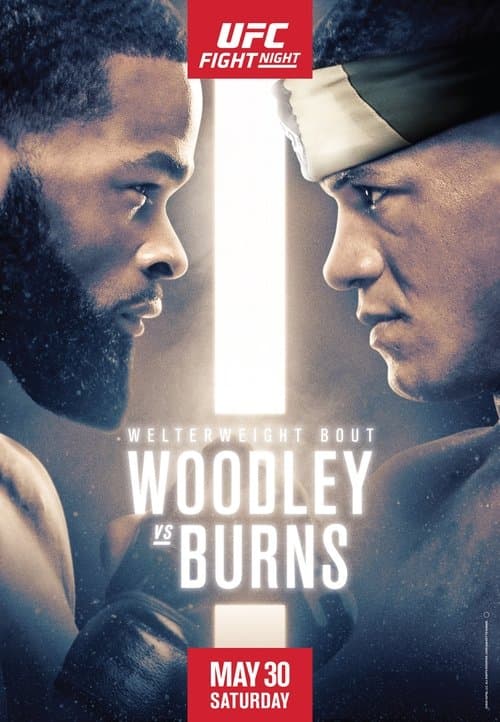 UFC on ESPN 9: Woodley vs Burns poster
