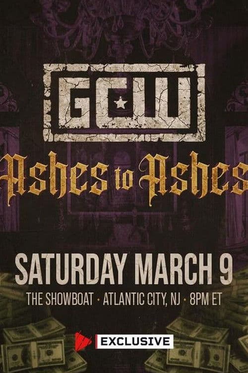GCW Ashes to Ashes 2024 poster
