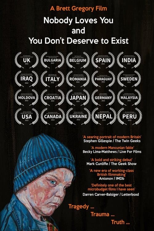 Nobody Loves You and You Don't Deserve to Exist poster