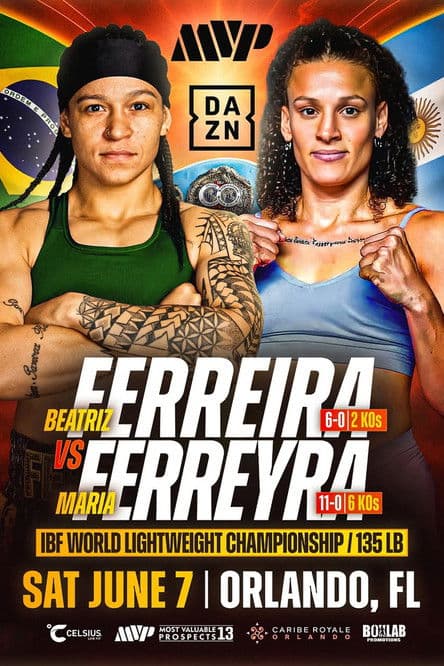 Beatriz Ferreira vs. Maria Ines Ferreyra poster