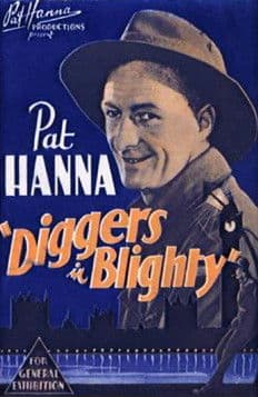 Diggers in Blighty poster