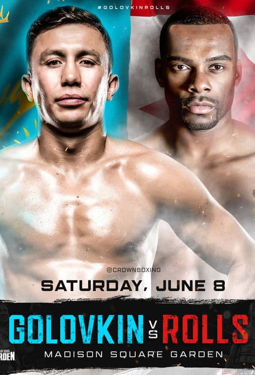 Gennady Golovkin vs. Steve Rolls poster