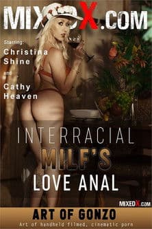 Interracial MILF'S Love Anal poster