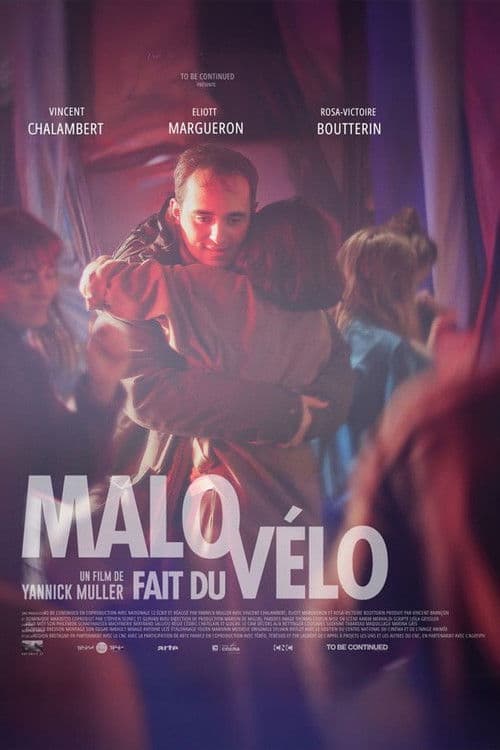 Malo fait du vélo poster