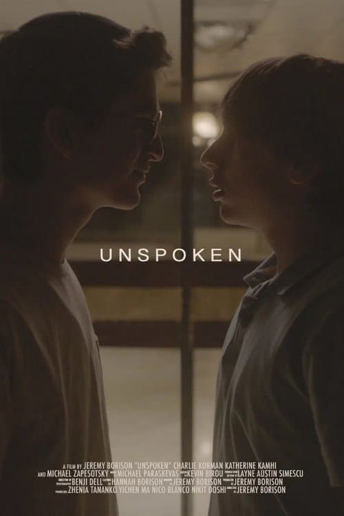 Unspoken poster