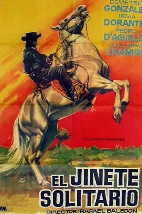 El jinete solitario poster