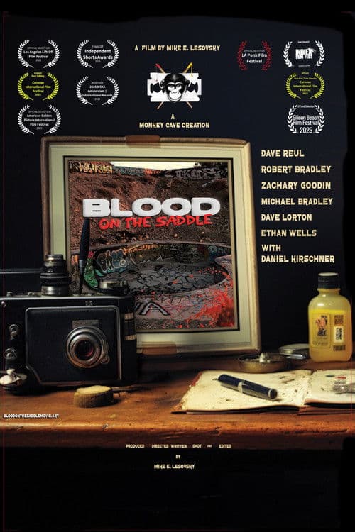 Blood On The Saddle poster