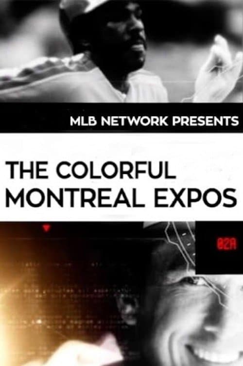 The Colorful Montreal Expos poster