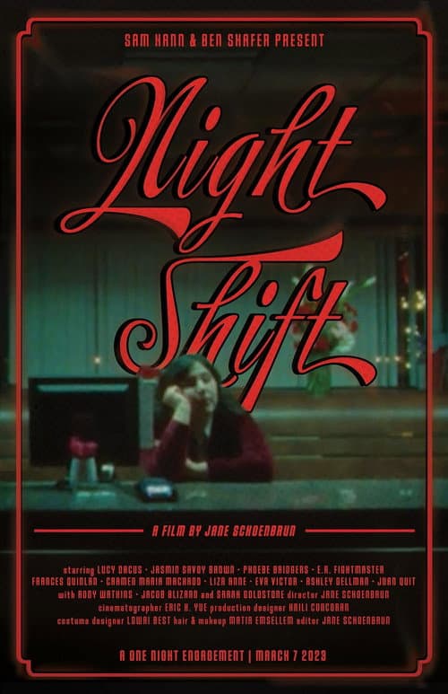Lucy Dacus' Night Shift poster