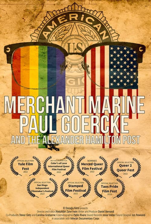 Merchant Marine Paul Goercke and the Alexander Hamilton Post poster