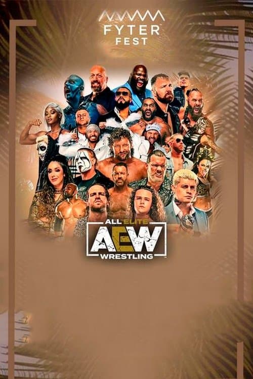 AEW Fyter Fest poster