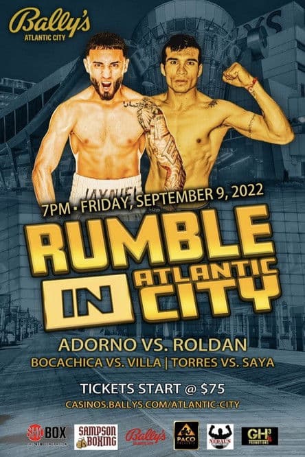 Joseph Adorno vs. Hugo Alberto Roldan poster