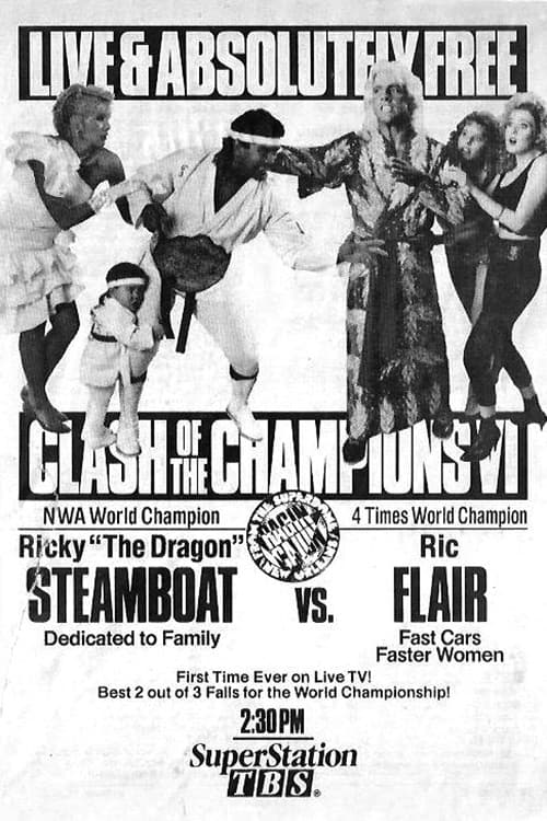 NWA Clash of The Champions VI: Ragin' Cajun poster