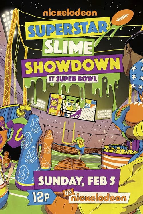 Superstar Slime Showdown at Super Bowl 2018 poster