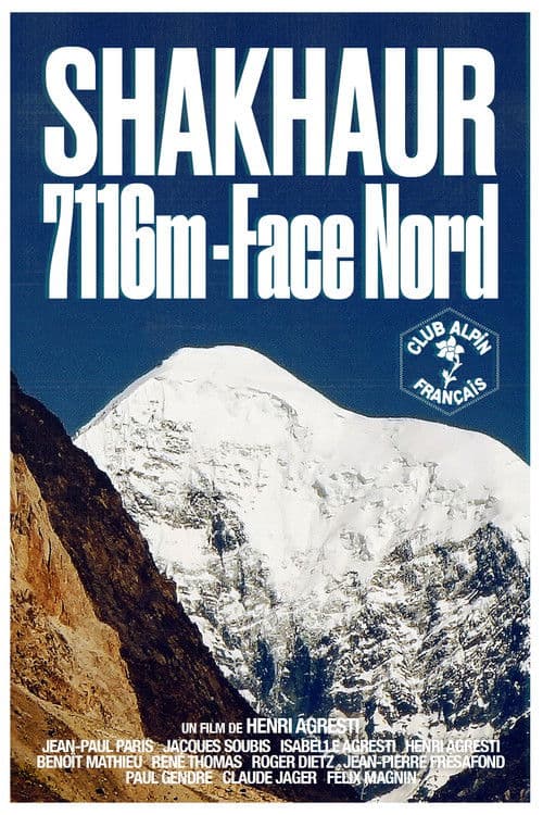Shakhaur 7116m, Face Nord poster