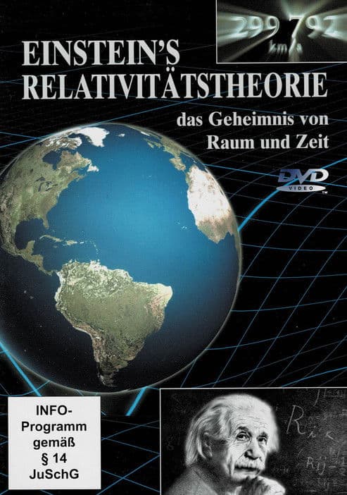 Einstein's Relativitätstheorie - Das Geheimnis von Raum und Zeit poster