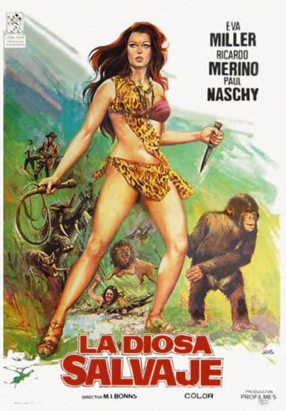 Kilma, Queen of the Jungle poster