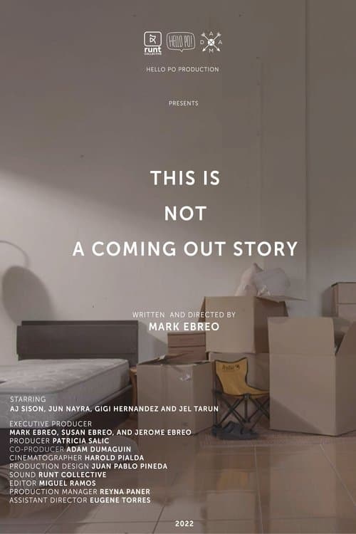This is Not A Coming Out Story poster