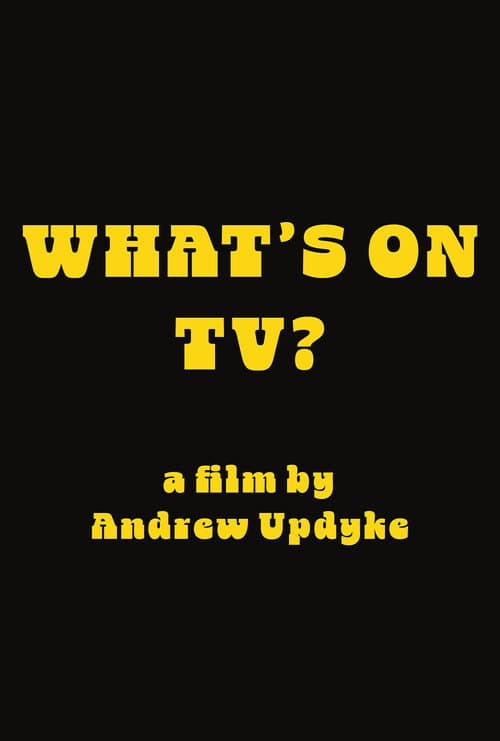 What's On TV? poster